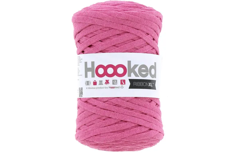 Hoooked Wolle Ribbon XL 250 g, Pink