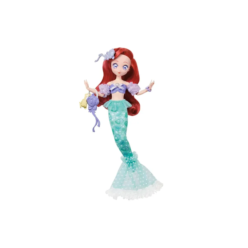 Bambola manga Disney Princess Arielle - flessibile