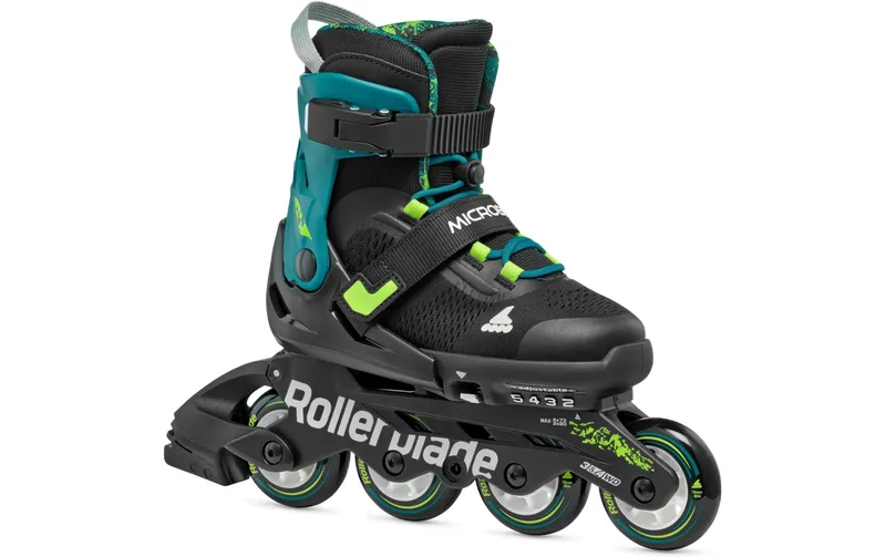 ROLLERBLADE Inline-Skates Microblade XT Schwarz/Petrolgrün, 33-36.5