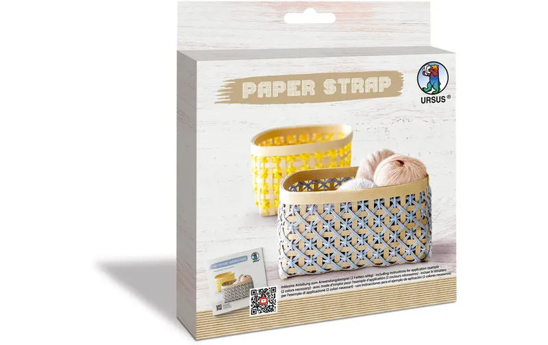 URSUS Bastelpapier Kamihimo 15 mm x 15 m, Beige