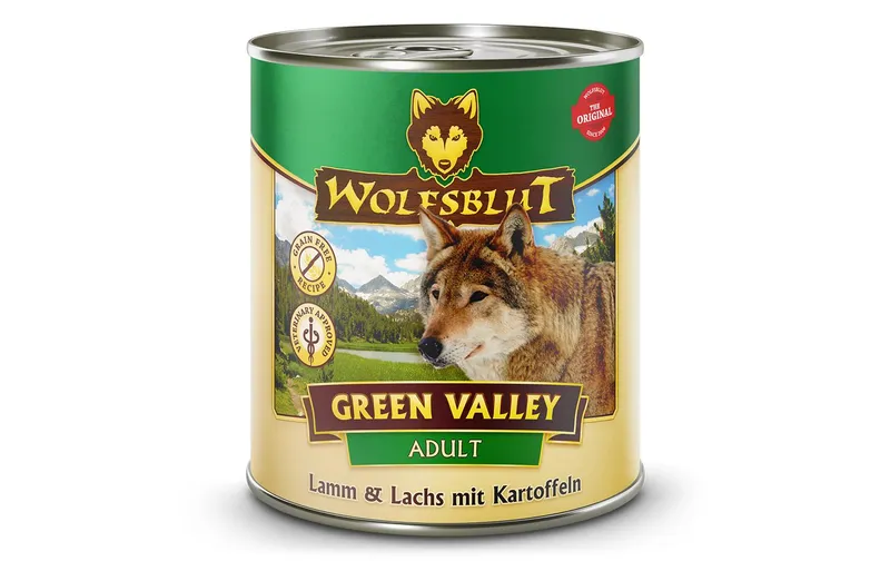 Wolfsblut Nassfutter Dog Green Valley, 800 g