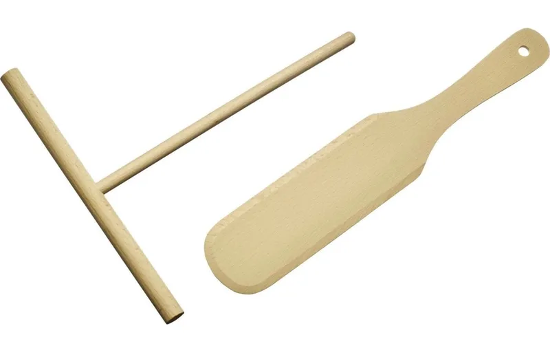 Westmark Teigschaber 2-tlg. Set Woody marrone