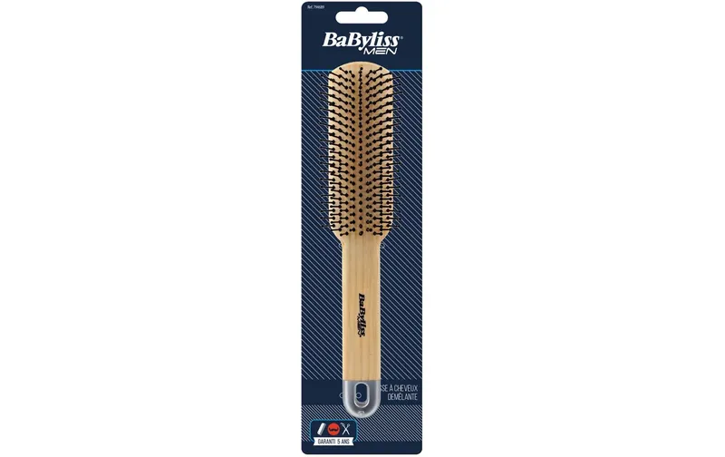 Babyliss Haarbürste Holz Kunstfabricbürste brown