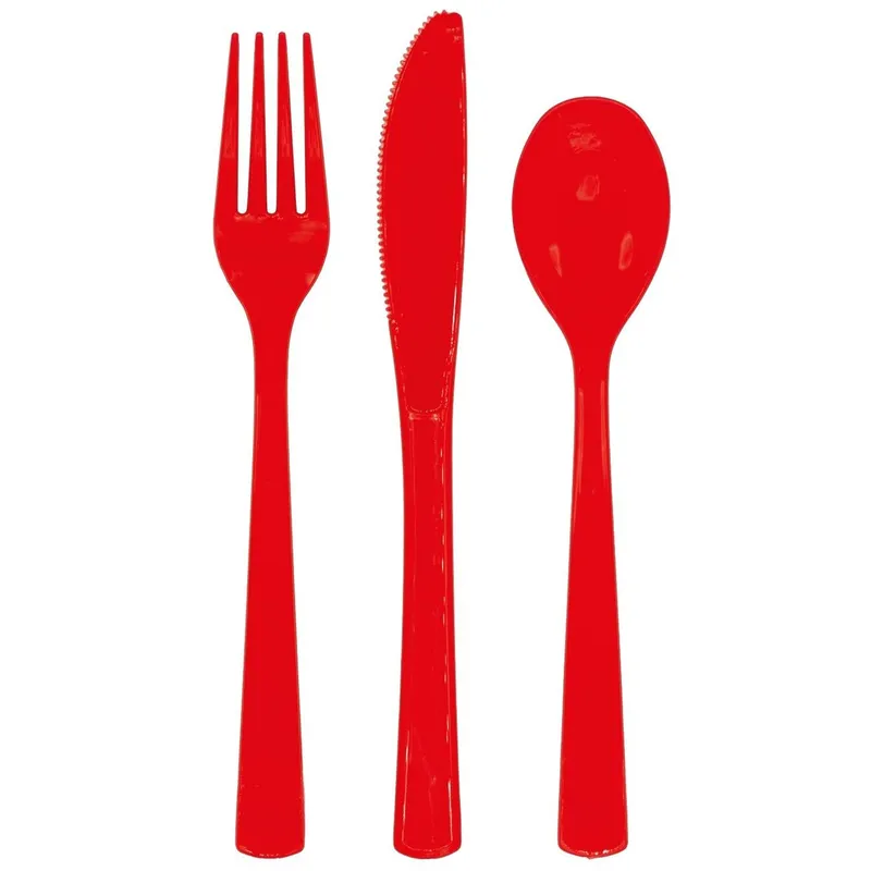 Plastikbesteck 18-tlg. Set