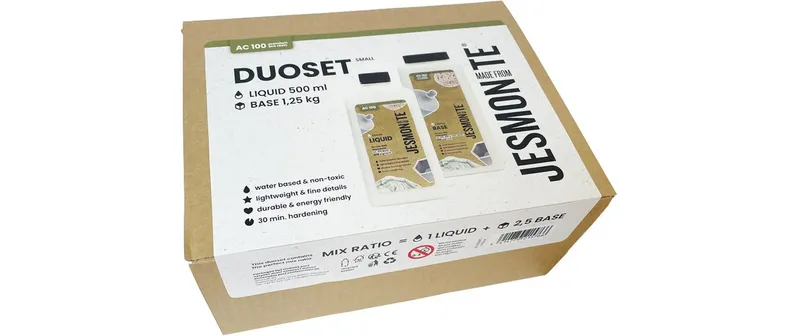 Jesmonite Modelliermasse Starterset AC100 500 g + 1.25 kg