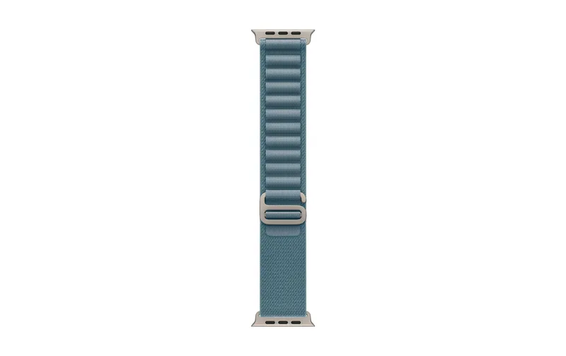 Apple Alpine Loop 49 mm Light Blue naturalal Titanium Large
