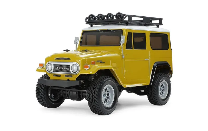Tamiya Scale Crawler Toyota Land Cruiser 40 CC-02 Gelb Bausatz 1:10
