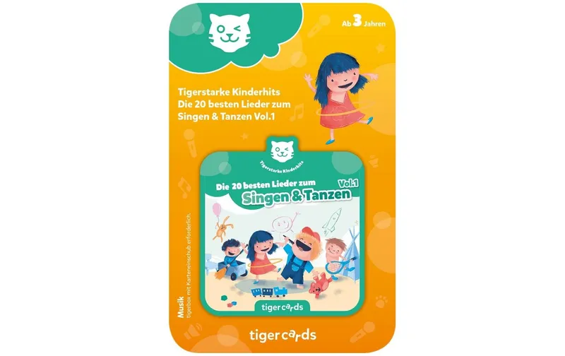 Tigermedia tigercard la 20 besten Lieder al Singen & Tanzen