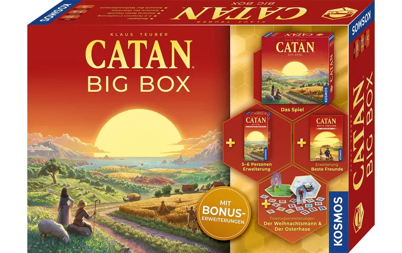 Kosmos Familienspiel Catan Big Box 2025
