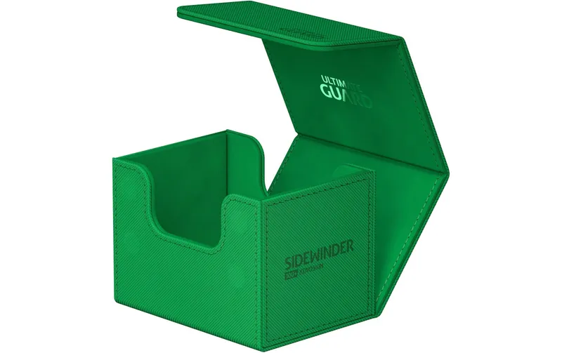 Ultimate Guard Kartenbox XenoSkin Sidewinder Monocolor 100+ green