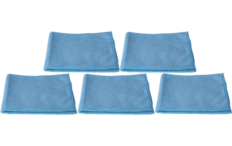 Edi Baur Mikrofaser-Reinigungstuch Universal 5 pieces, blue
