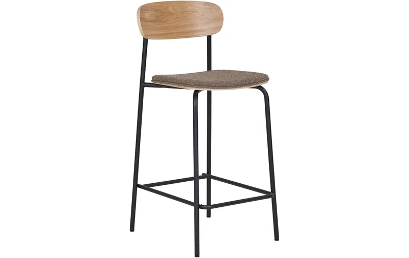 House Nordic Barhocker Estepona 2 pieces, brown