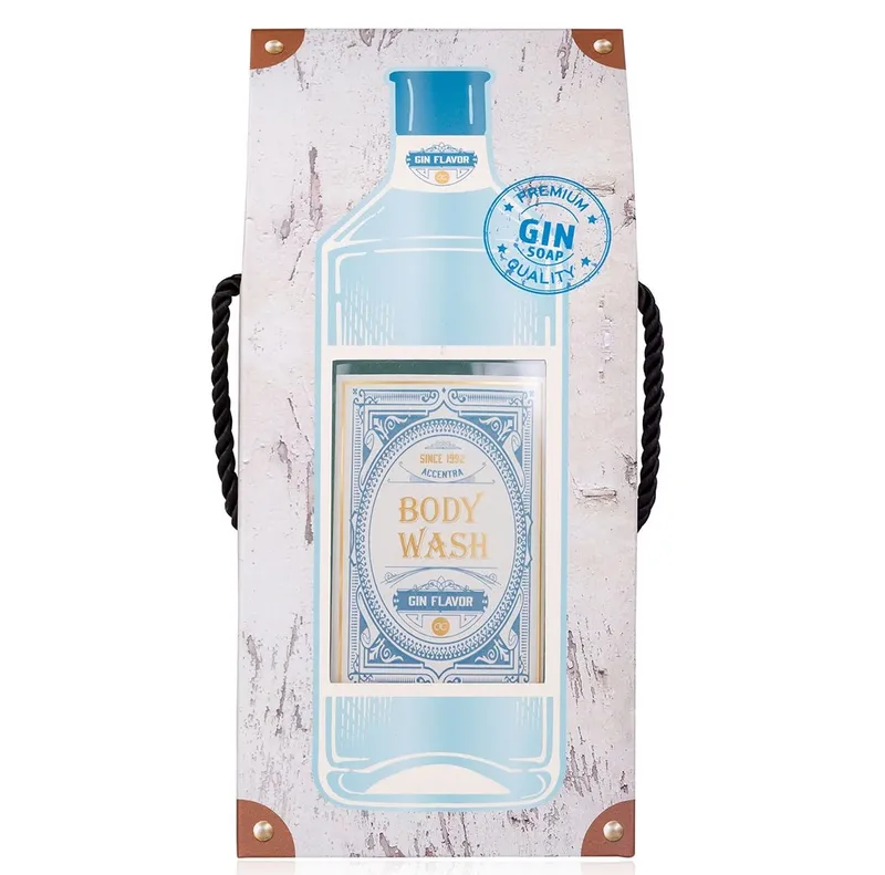 Duschgel GIN FLAVOR 400 ml Geschenkbox im Gin-Design