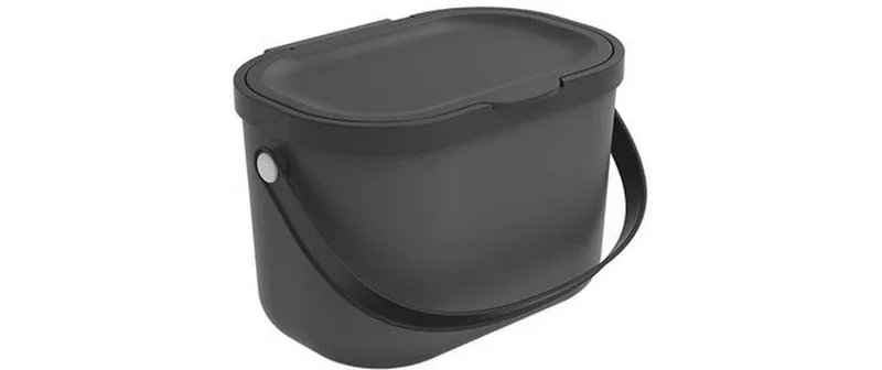 Rotho Komposteimer Albula 3.2 l, Anthrazit