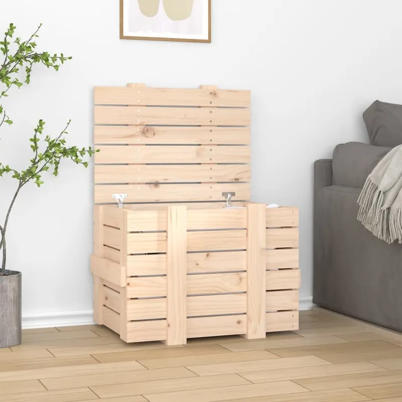 Truhe 58x40,5x42 cm legno massiccio pino
