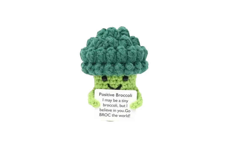 I AM CREATIVE Glücksbringer Positiv Broccoli