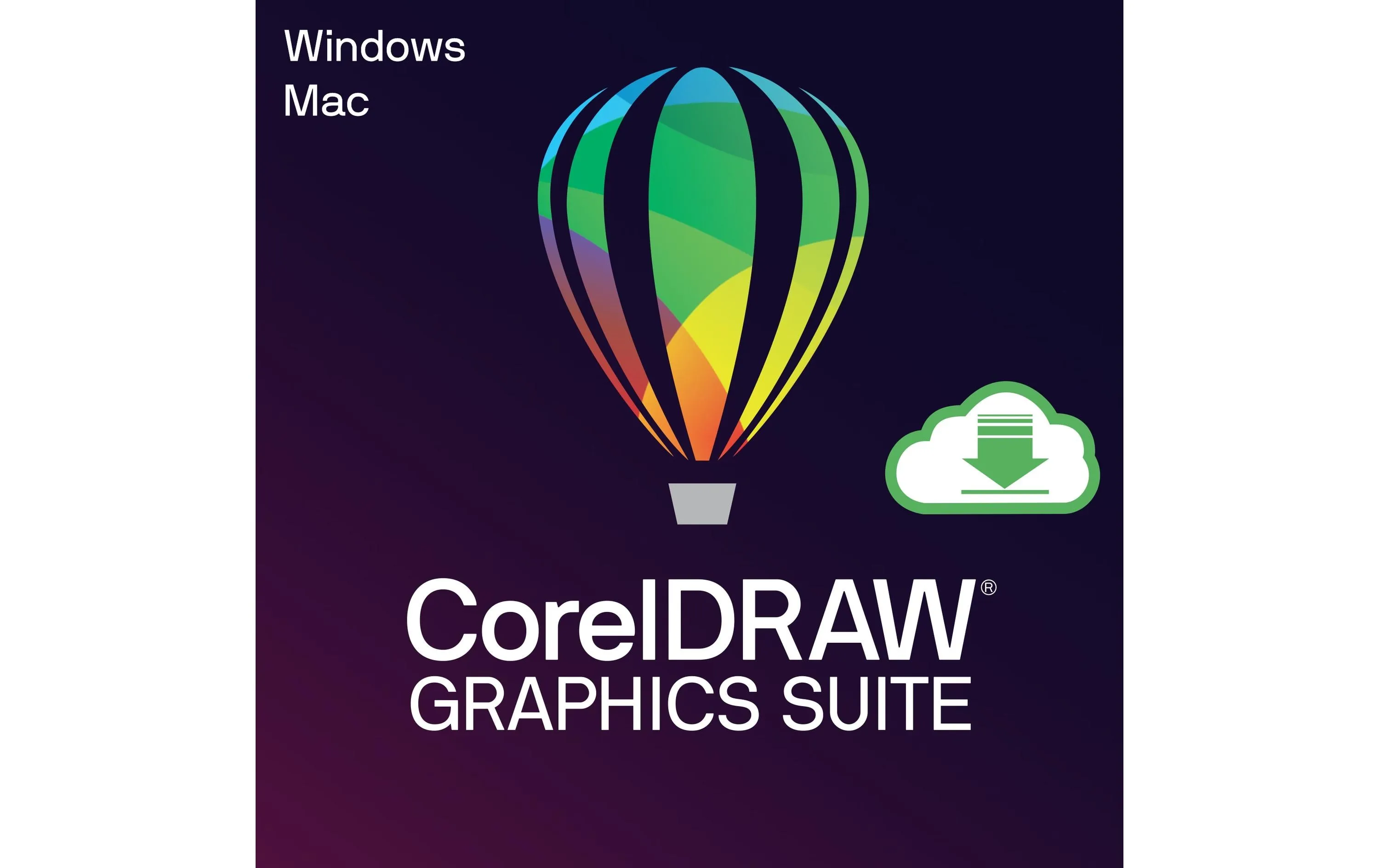 Corel CorelDraw Graphics Suite 2026, ESD, Voll., Win/Mac, ML