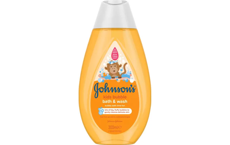 Johnson's Schaumbad Kids Bubble Bath und Wash 300 ml