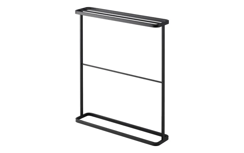 Yamazaki Handtuchhalter Tower 65 x 15 x 75 cm, nero