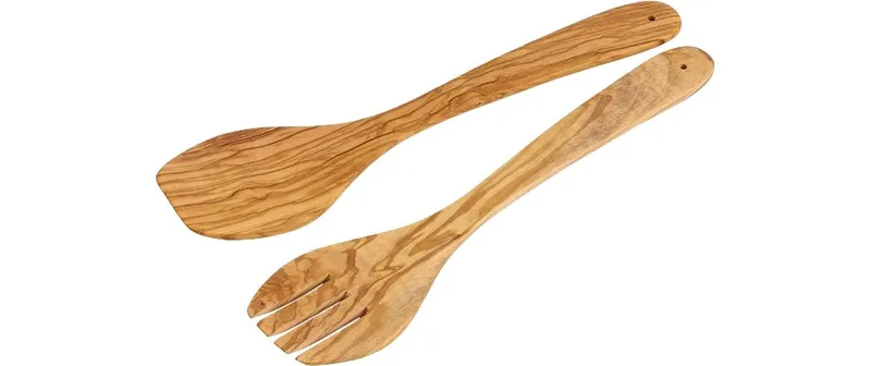 Kesper Salatbesteck Olivenholz marrone 30 cm