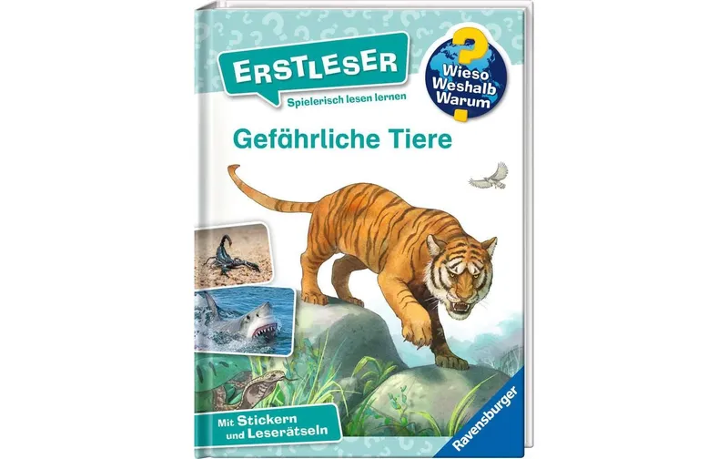 Ravensburger Kinder-Sachbuch WWW Erstleser: Gefährliche Tiere