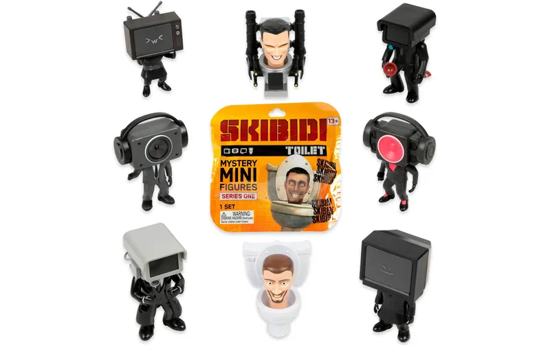 Sombo Figur Skibidi Toilet Mystery 2.5"