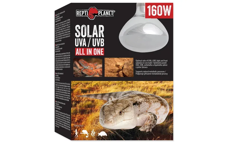 Repti Planet Terrarienlampe Solarlicht mit UVA & UVB 160 W