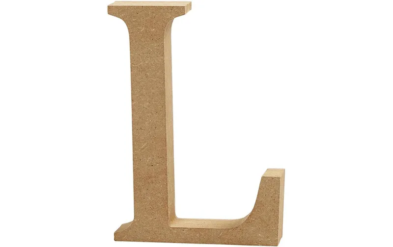 Creativ Company Holzbuchstabe L 1 pièces