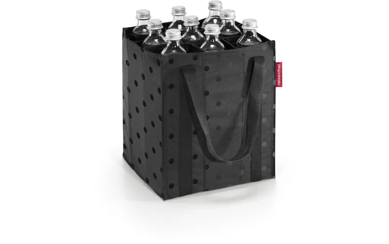 Reisenthel Flaschentasche Glossy Dots Black