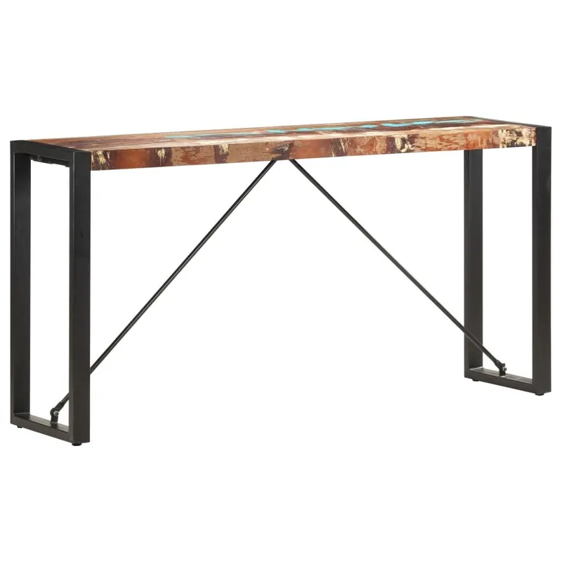 tavolo consolle 150 x 35 x 76 cm Recyceltes Massivholz