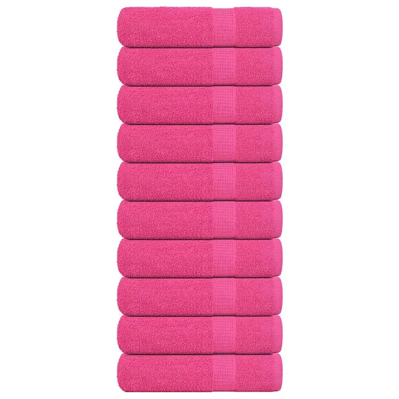 Duschtücher FROGN 10 Stk. Rosa 70x140 cm 360 g/qm