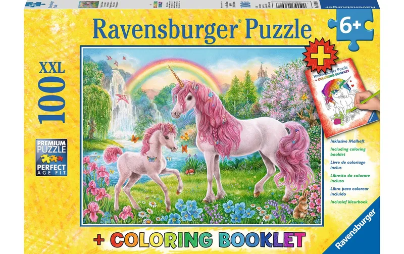 Ravensburger Puzzle Magische Einhörner 100 XXL Teile