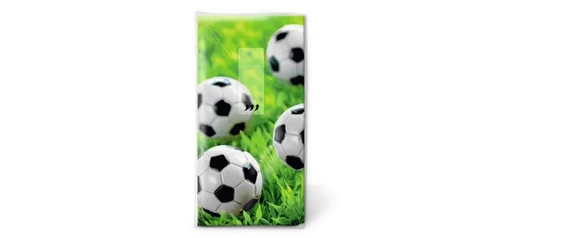 Paper + Design Taschentücher Go for goal 20 pièces