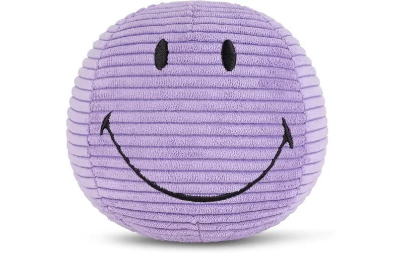 Bon Ton Toys Plüsch Smiley ECO Kordsamt Lila 13 cm