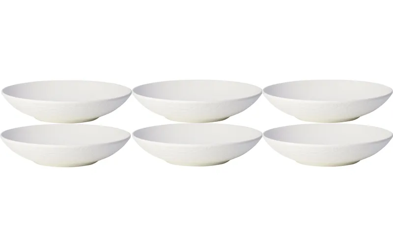Villeroy & Boch Suppen- & Pastateller Manufacture Ø 23.5 cm, 6 pieces, white
