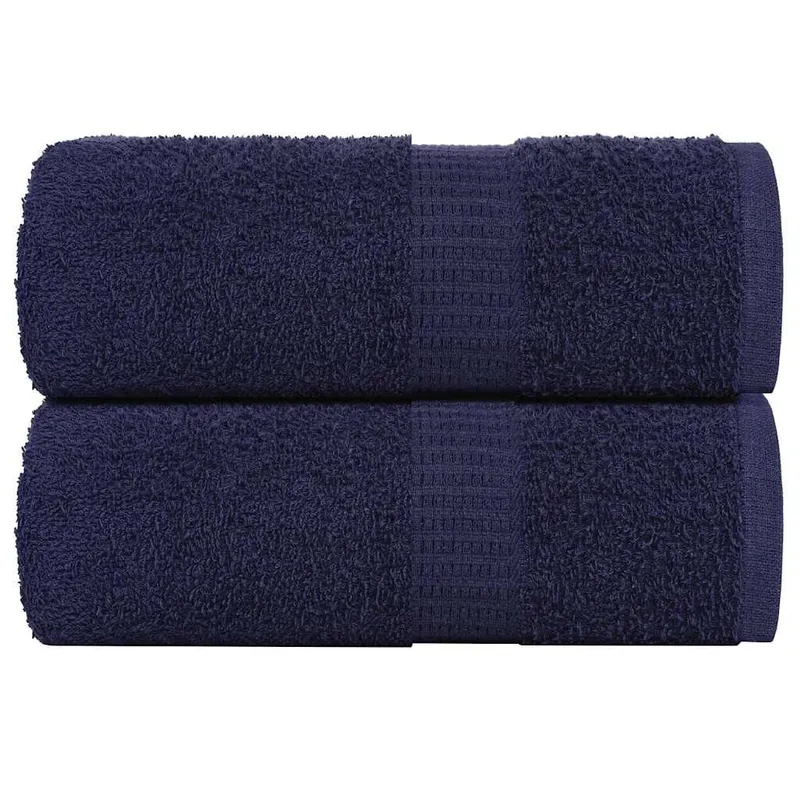 Gästetücher FROGN 2 Stk. Marineblau 30x50 cm 360 g/m²