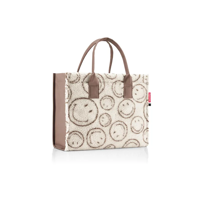 Reisenthel Borsa Daily Shopper Smiley Teddy Chocolate