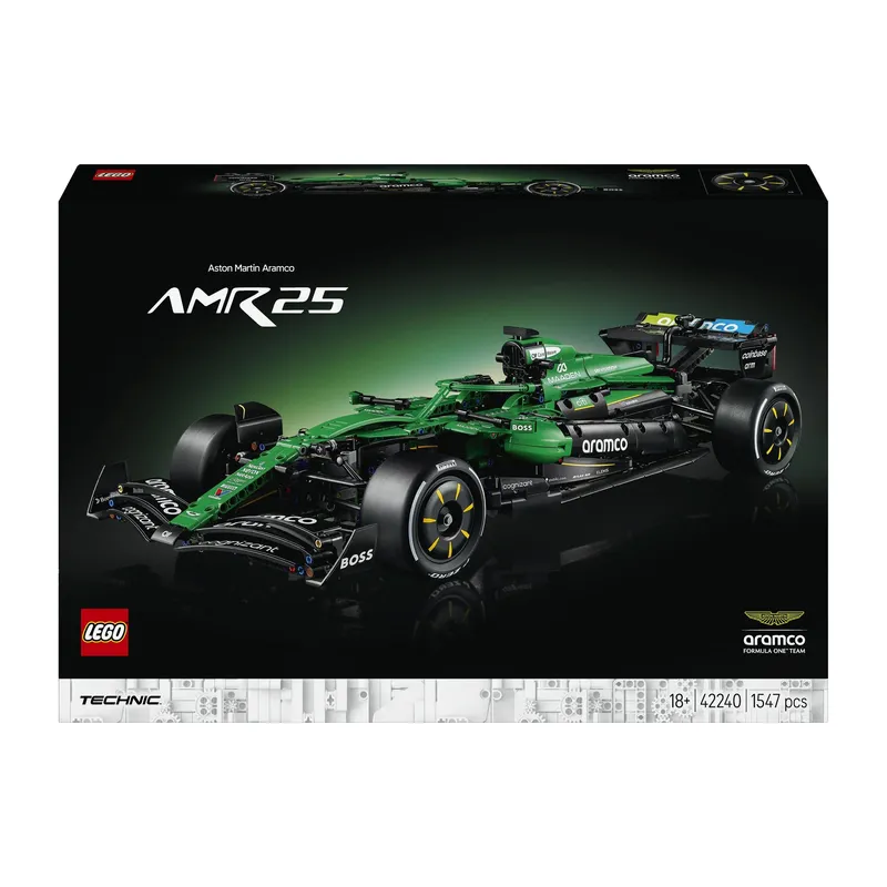 LEGO® Technic Aston Martin Aramco AMR25 F1 Auto 42240 Baukasten