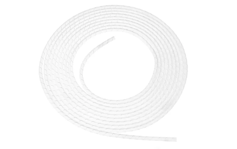 Plica Spiroschlauch 5 m x 6 mm Weiss glanz
