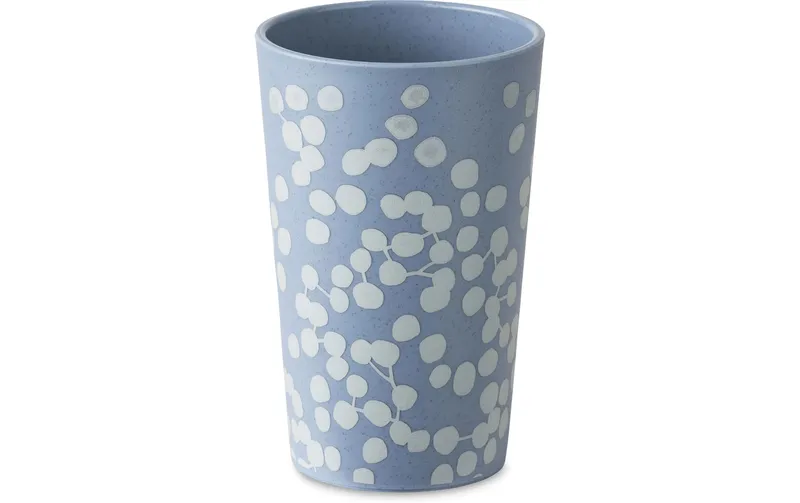 Koziol Wasserbecher Blomster Dot 350 ml, Blau