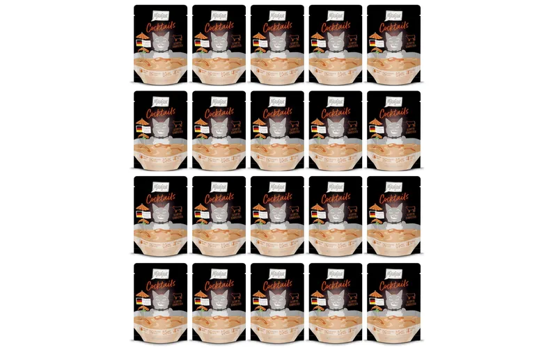 Mjamjam Cocktails gezupftes Rindfleisch, 20 x 40 g
