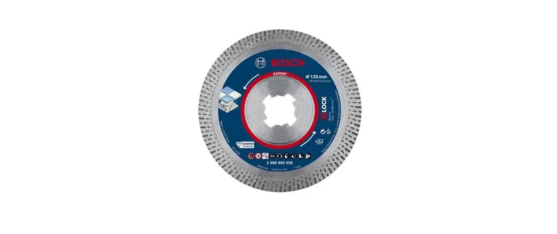 Bosch Professional Diamanttrennscheibe EXPERT HardCeramic X-LOCK, 115 mm