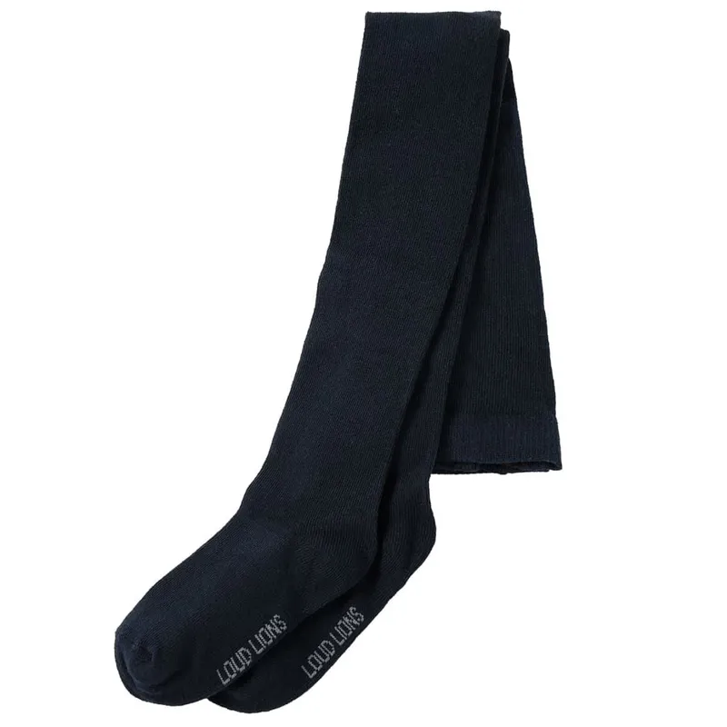 Collants pour enfants bleu marine 128