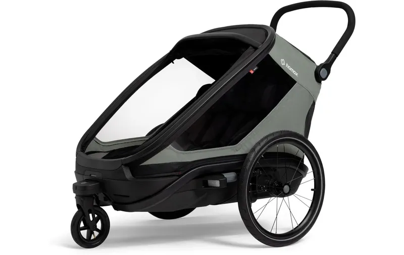 Hamax Veloanhänger Outback Next Grün/Schwarz