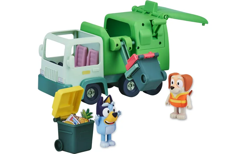 moose Spielfigurenset Bluey Garbage Truck