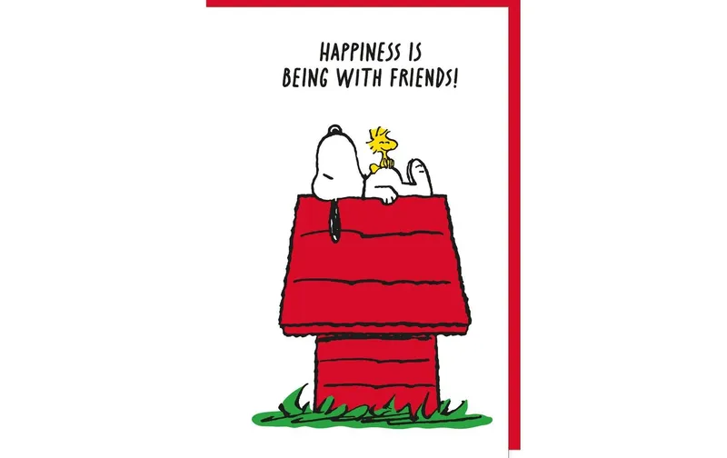 brown + Company Glückwunschkarte Snoopy, 11.5 x 17 cm