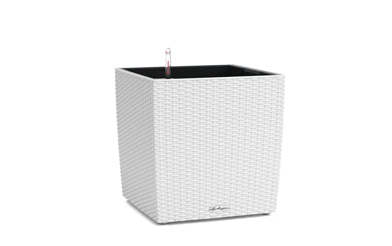Lechuza Blumentopf Cube Cottage 50 blanc