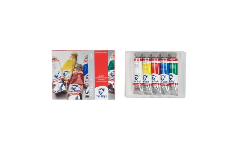 Van Gogh Acrylfarbe Starter-Set, 40 ml, multicolore
