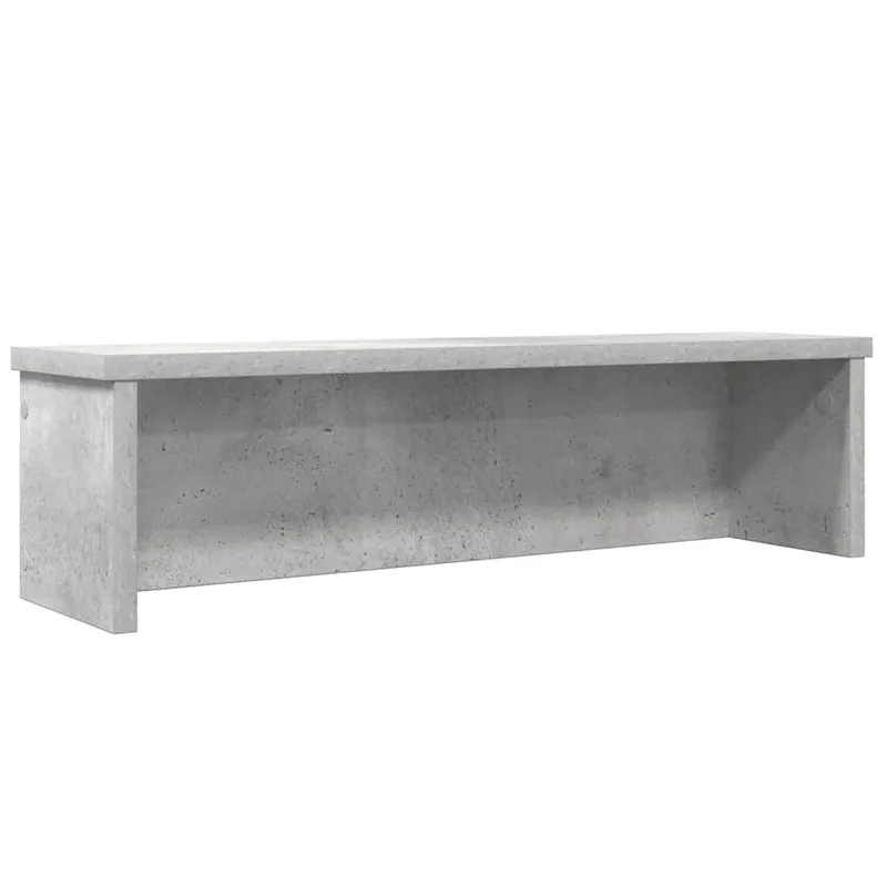 Étagère de cuisine empilable gris béton 50x15x16 cm
