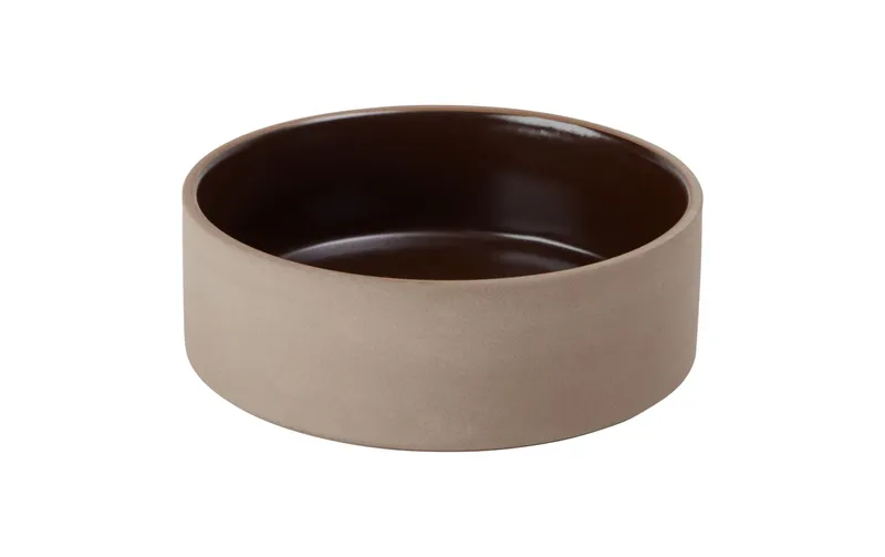 OYOY Keramiknapf Sia M, Ø 17 x H 6 cm, Choko